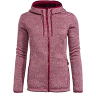 Bluzy damskie - Bluza damska Vaude Sentino III polarowa z kapturem-3XL - miniaturka - grafika 1