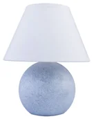 Lampy stojące - Klasyczna lampka nocna z drewna szary marmur - S226 B4-K53 - miniaturka - grafika 1