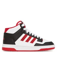 Koszykówka - Sneakersy adidas Rapid Court Mid JR3160 Biały - miniaturka - grafika 1