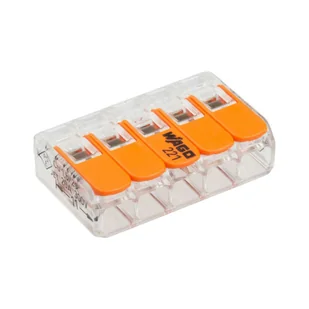 Wago Złączka instalacyjna 5x uniwersalna Compact 221-415 - Inne akcesoria elektryczne - miniaturka - grafika 9