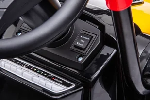 Pojazd Koparka Traktor Żółty - Pojazdy elektryczne dla dzieci - miniaturka - grafika 12