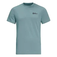 Koszulki męskie - Jack Wolfskin T-shirt męski Essential - miniaturka - grafika 1