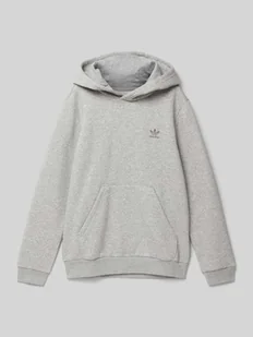 Bluza z kapturem z wyhaftowanym logo - Bluzy dla chłopców - miniaturka - grafika 1