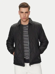 Geox Kurtka przejściowa Decio M5522S T3132 F9000 Czarny Regular Fit - Kurtki męskie - miniaturka - grafika 1