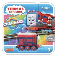 Pociągi dla dzieci - Fisher-Price Tomek i Przyjaciele Lokomotywa Diesel zmieniająca kolor HNT51 - miniaturka - grafika 1