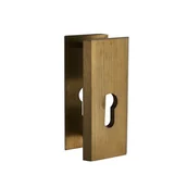 Klamki - Szyld podłużny do górnego zamka Floko Patyna - miniaturka - grafika 1