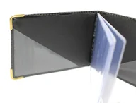 Etui na dokumenty i karty - Etui Na Karty Dokumenty KOWALSKI GROUP (PL) Wizytownik Skóra Włoska Mozaika WZÓR I - miniaturka - grafika 1