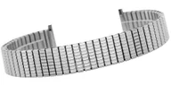 Akcesoria do zegarków - Bransoleta rozciągana Srebrna HQ 12 do 16 mm 122S-12/16 - miniaturka - grafika 1