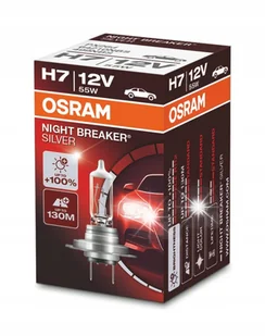 OSRAM Night Breaker SILVER Żarówki H7 +100% - Żarówki samochodowe - miniaturka - grafika 1