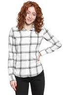 Koszule damskie - Koszula Damska Koszula Wrangler Regular 1Pkt Shirt Off White W5Q5Or737-S - miniaturka - grafika 1