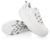 Trampki damskie - Buty FIT WALK z podeszwą kołyskową białe 40 - miniaturka - grafika 1