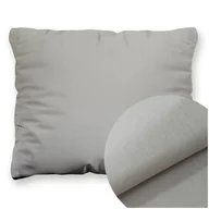 Poszewki na poduszki - Poszewka Bawełna 50 x 60 Jednolita Ola Brudny Szary - miniaturka - grafika 1