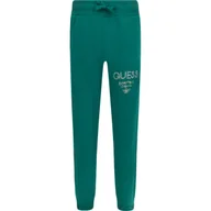 Spodnie sportowe damskie - Guess Spodnie dresowe | Regular Fit - miniaturka - grafika 1
