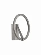 Lampy ścienne - ZUDANEZ LE44768 Nowoczesna lampa ścienna z aluminiowym pierścieniem - miniaturka - grafika 1