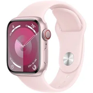 Smartwatch - Apple Watch 9 GPS + Cellular 41mm Aluminium Sport S/M Różowy - miniaturka - grafika 1