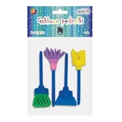 Przybory szkolne - Pędzle gąbkowe do DECOUPAGE 4szt. /PG-2505/ - miniaturka - grafika 1