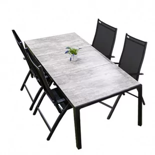 BERGAMO EXPERT - aluminiowy zestaw sof 4+1 - Meble ogrodowe - miniaturka - grafika 1