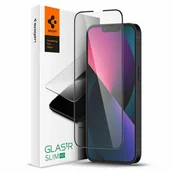 Szkła hartowane na telefon - Spigen SZKŁO HARTOWANE GLASS F BLACK DO - IPHONE 13 MINI AGL03404 - miniaturka - grafika 1