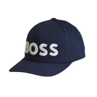 Czapki męskie - Czapka z daszkiem Hugo Boss Sevile 6 Baseball Cap Navy Granatowa - 50495132-404 - miniaturka - grafika 1