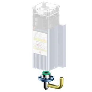 Zestaw Dysz Wspomaganych Powietrzem SCULPFUN S9 z Pompką Powietrza 30L/min w Wersji UE 220V do Laserów S9 - Grawerowanie i akcesoria - miniaturka - grafika 5