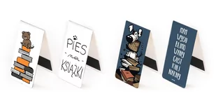 pakiet zakładki magnetyczne - psy - Zakładki do książek - miniaturka - grafika 1