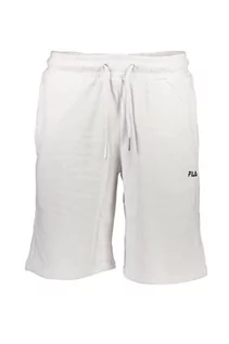 Spodenki męskie - FILA Męskie spodenki dresowe BLEHEN Sweat Shorts, Bright White, XS, Bright White, XS - grafika 1