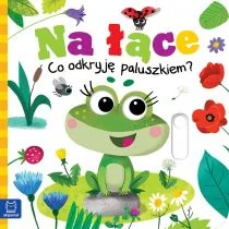 Na łące. Co odkryję paluszkiem? - Książki edukacyjne - miniaturka - grafika 1