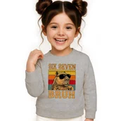 Bluzy dla dziewczynek - BLUZA DZIECIĘCA 67 SIX SEVEN VIRAL CAPYBARA 110-116 DLA CHŁOPCA DZIEWCZYNKI - miniaturka - grafika 1