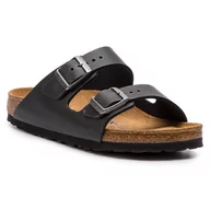 Klapki i japonki damskie - Birkenstock Klapki Arizona Bs 0752483 Black - miniaturka - grafika 1