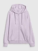 Bluzy damskie - 4F SWEATSHIRT - BLUZA DAMSKA F1541 JASNY FIOLET 2XL - miniaturka - grafika 1