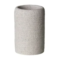 Kubki na szczoteczki do zębów - Kubek Aria 7,5 x 15 cm beżowy - miniaturka - grafika 1