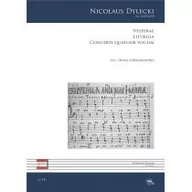 Religia i religioznawstwo - Sub Lupa Vesperae. Liturgia. Concerti quatuor vocum Nicolaus Dylecki - miniaturka - grafika 1