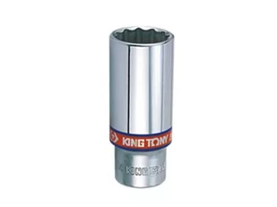 KING TONY Nasadka długa 323028S, 12-kątna, 3/8", 7/8"x63 mm - Klucze i nasadki - miniaturka - grafika 1