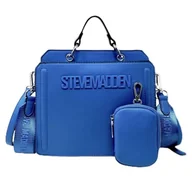 Torebki damskie - Steve Madden Damska torba na ramię Bevelyn Cabrio, jeden rozmiar, Niebieski szafir, Rozmiar Uniwersalny - miniaturka - grafika 1