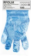 Rękawice robocze - Rękawice ochronne wykonane z folii  1 para - miniaturka - grafika 1