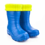 Buty dla dziewczynek - Kalosze dziecięce Aspen, niebieskie, Lemigo - miniaturka - grafika 1