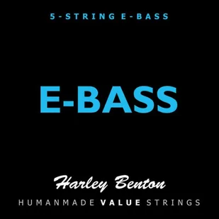 Struny do gitary basowej basu 5 strunowego Harley Benton - Struny gitarowe  - miniaturka - grafika 1
