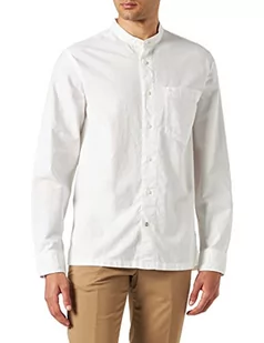 Tommy Hilfiger Męska koszula pigmentowa GMD mandarynka Rf casual, Ecru, XL - Koszule męskie - miniaturka - grafika 1
