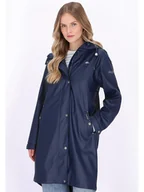 Kurtki i kamizelki sportowe damskie - Schmuddelwedda Płaszcz przeciwdeszczowy w kolorze granatowym - miniaturka - grafika 1