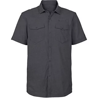 Koszule męskie - VAUDE męska koszula Iseo Shirt, Iron, M, 400588445300 - grafika 1