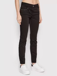 Liu Jo Sport Spodnie materiałowe TA2216 T8832 Czarny Slim Fit - Spodnie damskie - miniaturka - grafika 1