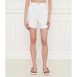 GUESS Jeansowe szorty Relaxed fit - Spodenki damskie - miniaturka - grafika 1