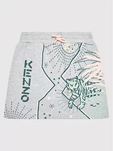 Kenzo Kids Spódnica K13016 Szary Regular Fit - Spódnice - miniaturka - grafika 1
