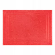 Dywaniki łazienkowe - Dywanik 50 x 70 Łazienkowy Bawełna Mondo Czerwony - miniaturka - grafika 1