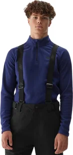 4f Bluza polarowa męska M044 granat 4FWAW24UFLEM044 31S S - Bluzy męskie - miniaturka - grafika 1