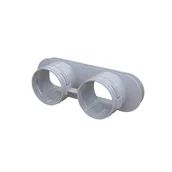 Kratki wentylacyjne - Moduł przylączeniowy 2x75 mm VENTS 4824032331798 - miniaturka - grafika 1