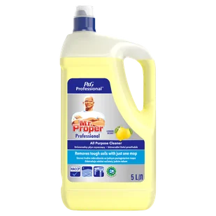 Mr Proper Professional Płyn uniwersalny Lemon 5l - Inne artykuły czyszczące - miniaturka - grafika 1