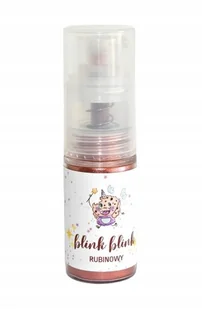 BARWNIK PROSZKU BROKAT SPRAY BLINK BLINK RUBIN 5g - Dodatki do ciast w proszku - miniaturka - grafika 1