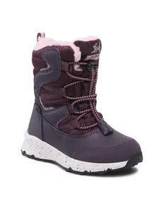 Leaf Śniegowce Kardis LKARD201K Fioletowy - Buty dla dziewczynek - miniaturka - grafika 1