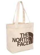 Torby męskie - Torba szoperka The North Face Cotton Tote - weimaraner brown large logo print - miniaturka - grafika 1